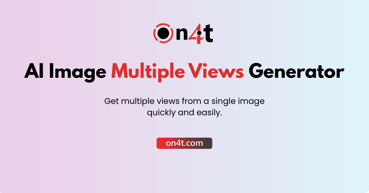 Ai image multiple views generator